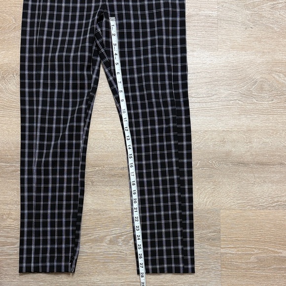 Ann Taylor Black and White Checkered Pants - Picture 2 of 4